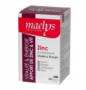 MAELYS zinc boite 60 gélules