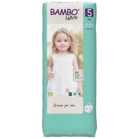 BAMBO NATURE T5 (12-18KG) | 44 unités