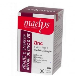 MAELYS Zinc boite 30 gélules