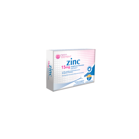 FENIOUX ZINC 15 mg boite 30 comprimés