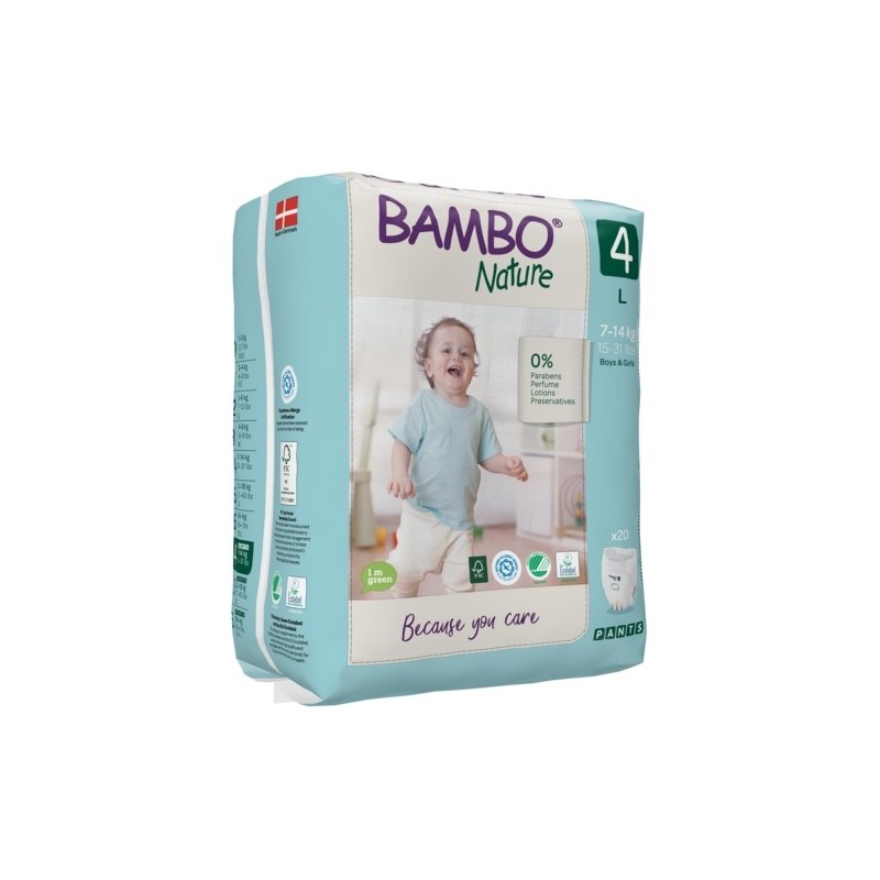 BAMBO NATURE culote d'apprentissage T4 (7-14KG) | 20 u