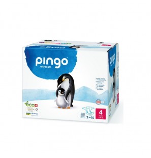 PINGO Maxi Jumbo Taille 4 (7-18kg) couches | 2*40 u