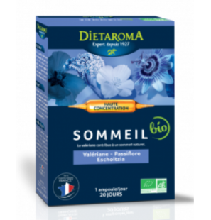 DIETAROMA SOMMEIL BIO boite 20 ampoules