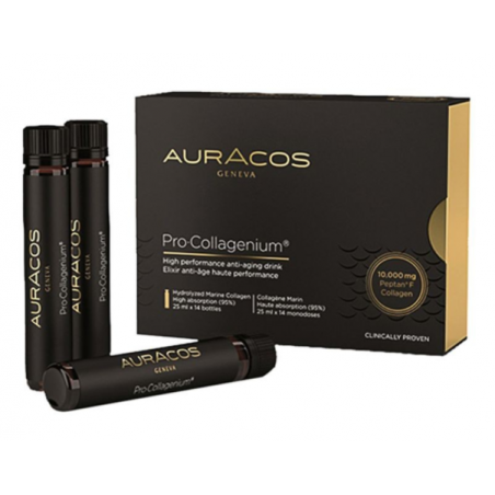 AURACOS PRO COLLAGENIUM boite 14 ampoules buvables