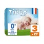 TIDOO Taille 3 (4-9kg) couches | 27 u