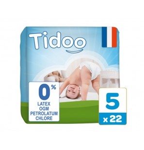 TIDOO Taille 5 (12-25kg) couches | 22 u