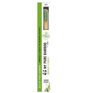 DENTI SMILE MY PURE BAMBOO brosse à dents VERT