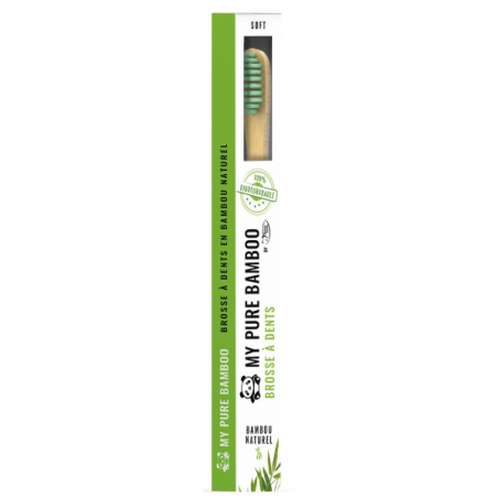 DENTI SMILE MY PURE BAMBOO brosse à dents VERT