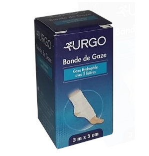 URGO Bande De Gaze 3*10Cm