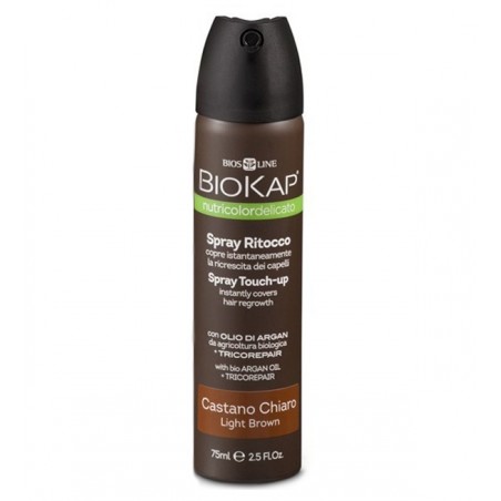 BIOKAP Spray retouche Châtain clair – 75 ml