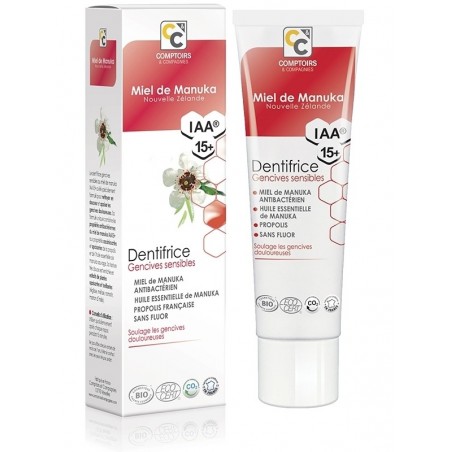 COMPTOIRS & COMPAGNIES MANUKA dentifrice Gencives Sensibles BIO 75 ml