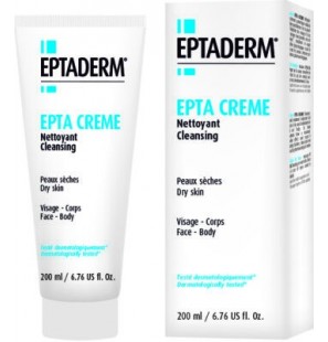 EPTADERM EPTA crème nettoyante Peau sèche 200 ml