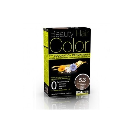 BEAUTY HAIR color 5.3 châtain clair doré