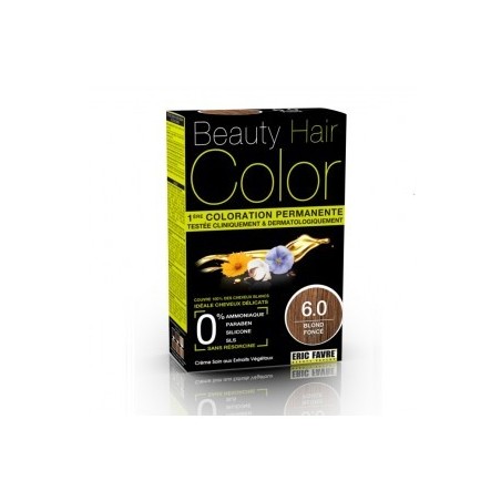 BEAUTY HAIR color 6.0 blond foncé