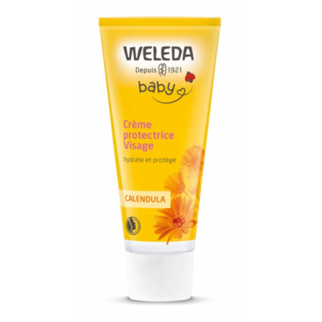 WELEDA bébé Calendula crème protectrice Visage | 50 ml