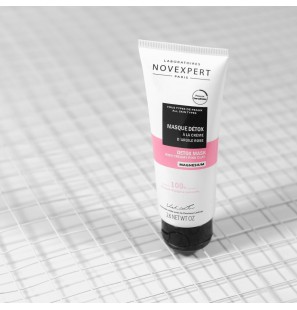 NOVEXPERT masque Détox à la crème d'argile rose 75 ml