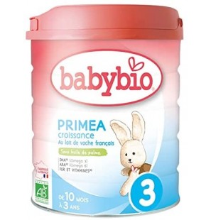 BABYBIO PRIMEA CROISSANCE lait infantile bio 3ème âge | 800 G