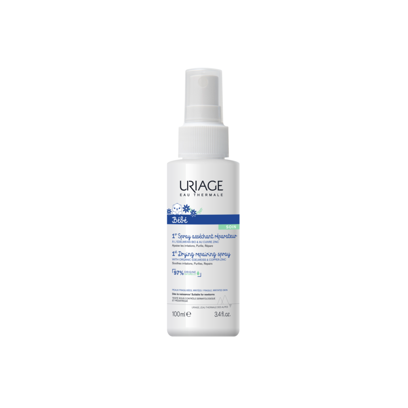 URIAGE BÉBÉ 1er spray asséchant CU-ZN |100 ml