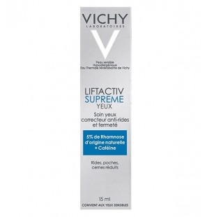 Vichy Liftactiv Supreme Yeux Soin Correcteur Anti-Rides et Fermeté | 15ml