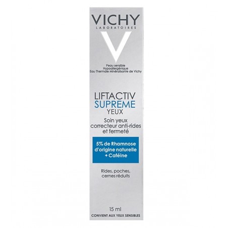 Vichy Liftactiv Supreme Yeux Soin Correcteur Anti-Rides et Fermeté | 15ml