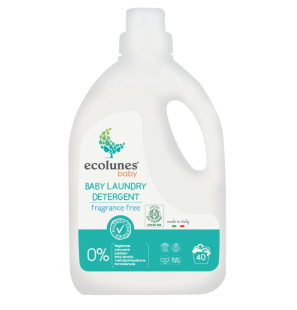 ECOLUNES Bébé Détergent à lessive 1 litre | 20 lavages