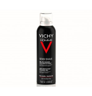 Vichy Homme Gel de Rasage Anti-Irritations Peau Sensible | 150ml