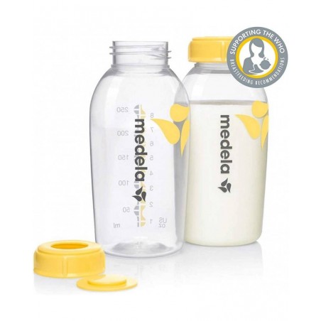 MEDELA Lot 2 Biberons pour lait maternel  | 250 ml