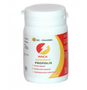 BC-PHARMA maca ginseng et propolis en gélules B 30