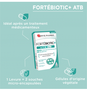 FORTE PHARMA FORTEBIOTIC ATB | 10 gélules