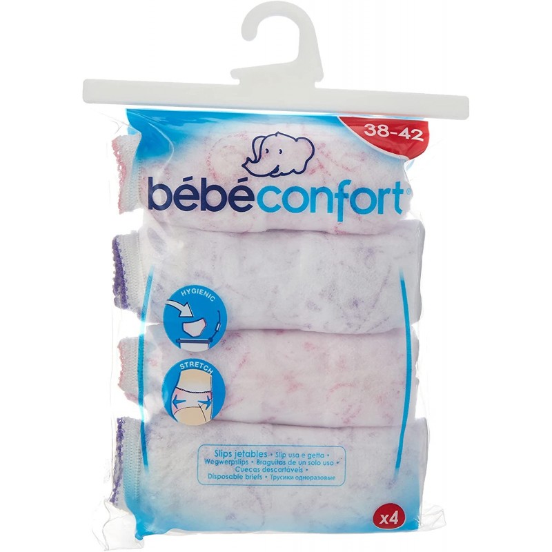 BEBE CONFORT slips jetables Taille 38/42 boite de 4