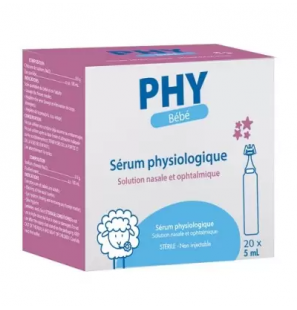 GILBERT PHY sérum physiologique 5 ml | 20 u