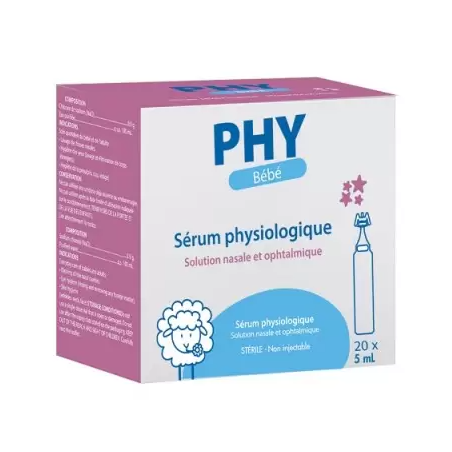 GILBERT PHY sérum physiologique 5 ml | 20 u