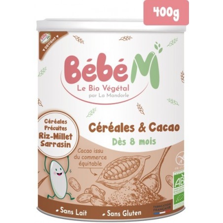 BEBE M CACAO céréales | 400 G