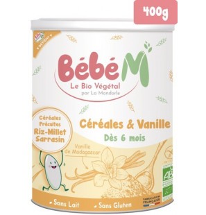 BEBE M VANILLE céréales | 400 G