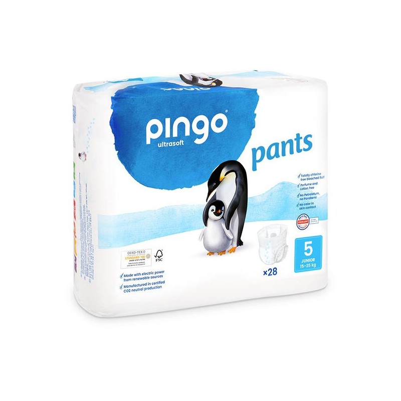 PINGO Taille 5 culottes d'apprentissage 15-25Kg | 28 u