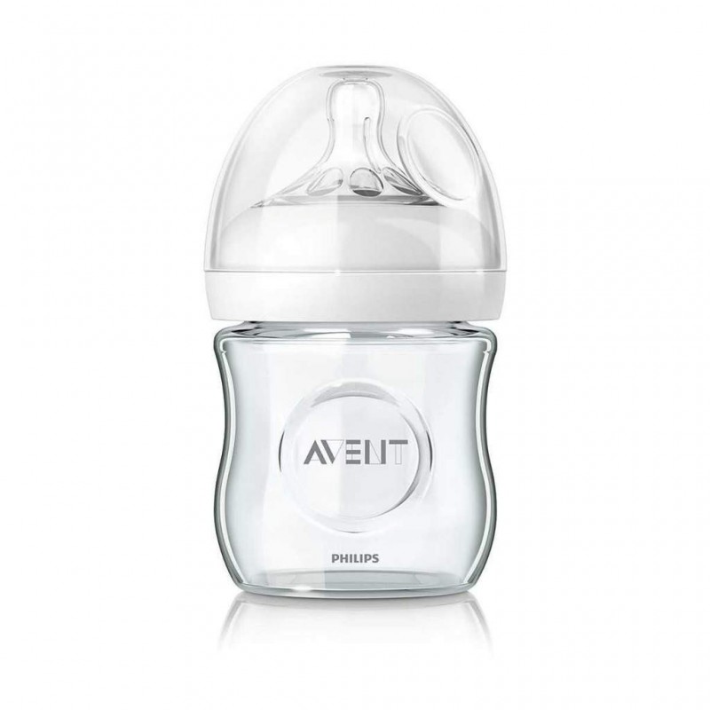 Avent philips Biberon Natural En Verre  +0 mois 120 ml