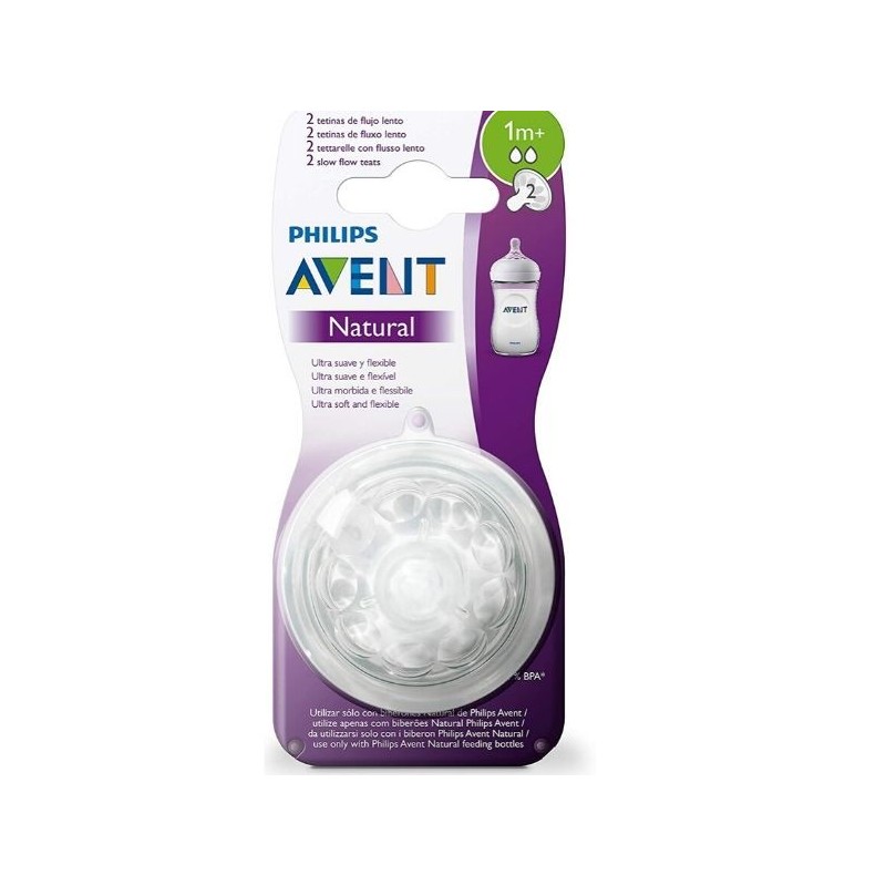 Avent Philips Tétine Natural 1 mois et + B2