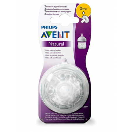 Avent Philips Tétine Natural 0 mois et + B2