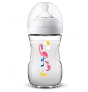 Avent philips Biberon Natural +1 mois FLAMING 260 ml