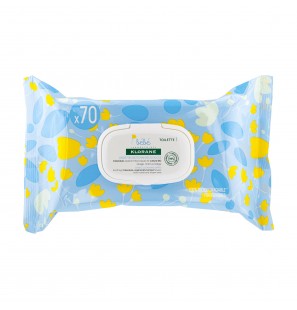 KLORANE BÉBÉ lingettes nettoyante | 70 u