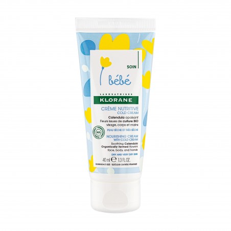 KLORANE BÉBÉ crème nutritive au Cold Cream & Calendula | 40 ml