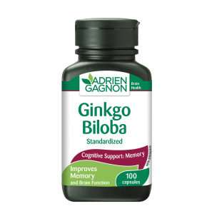 ADRIEN GAGNON Ginkgo Biloba 80 mg | 100 capsules