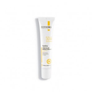 DERMINA SUNLINA crème solaire minérale teintée spf 50 (40ml)