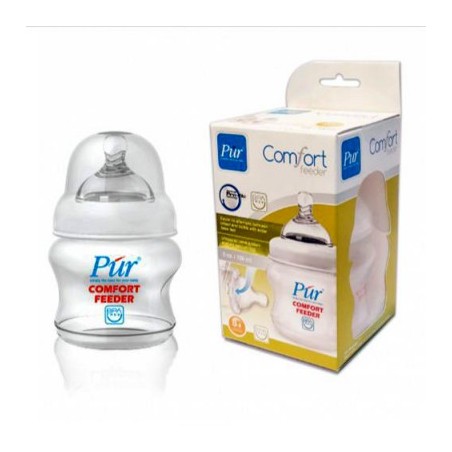 PUR Biberon Comfort feeder130ml