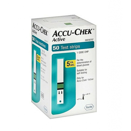 ACCU-CHEK Active bandelettes | 50