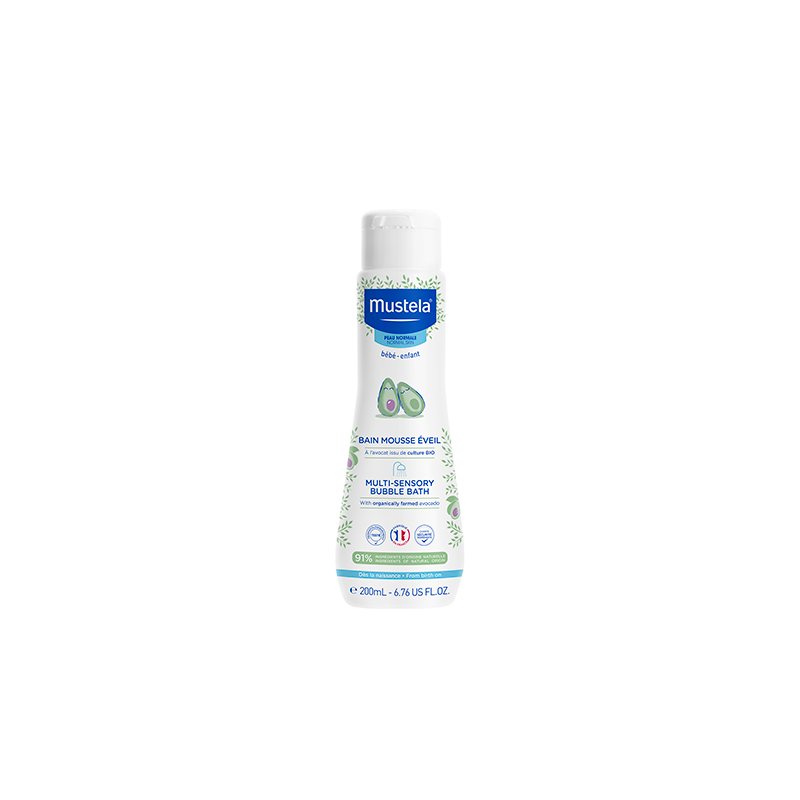 MUSTELA bain mousse éveil | 200 ml