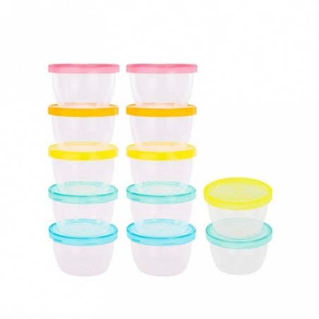 BADABULLE Pots de Conservation Badabowls Maxi Portions x12 250ml