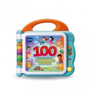 VTECH Livre interactif Mon imagier bilingue - Mes endroits préférés 1-4 ans