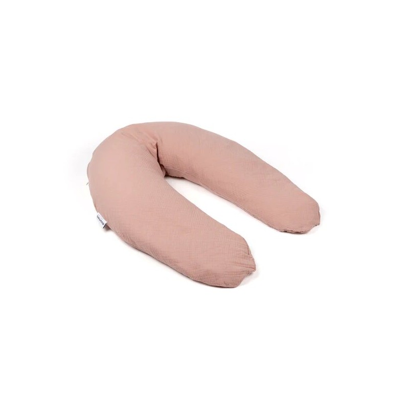 DOOMOO coussin d'allaitement & maternité COMFY BIG Tetra Pink