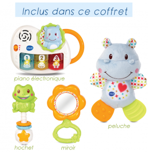 VTECH coffret naissance bleu